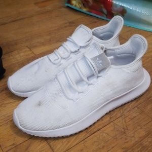 Adidas white tubular